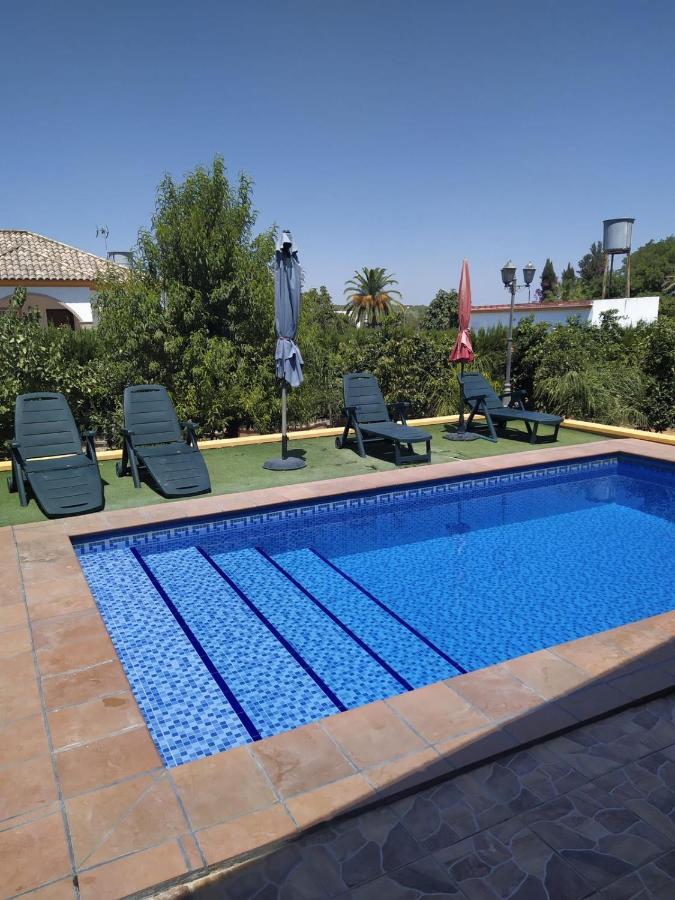 Vila Casa De Madera El Oasis El Palomar Sevilla Exteriér fotografie